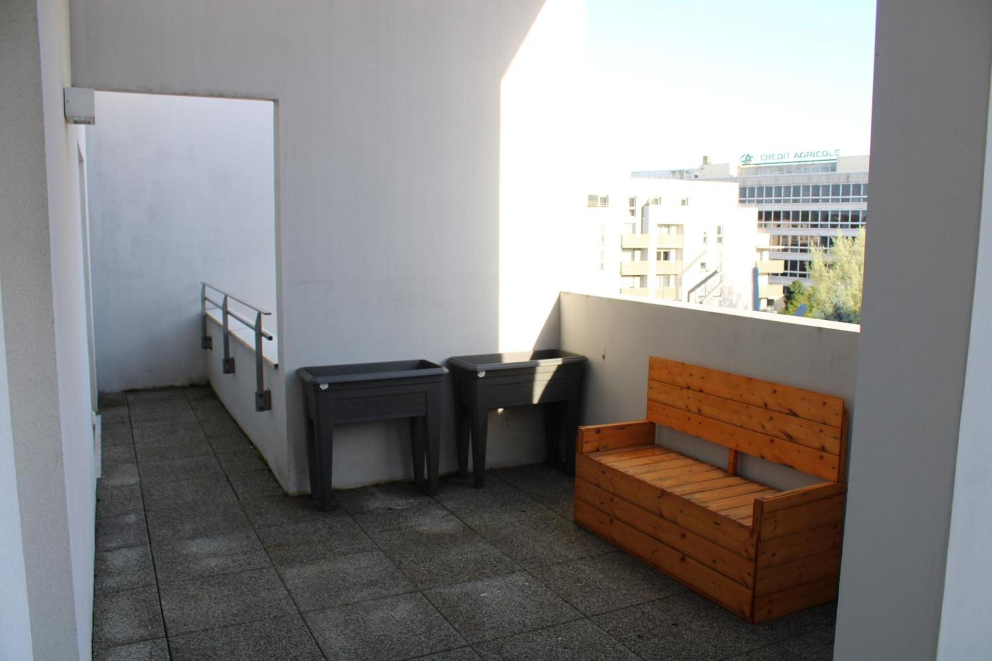 3 Pieces + Terrasse Dernier Etage Proche Centre Apartment โม ภายนอก รูปภาพ