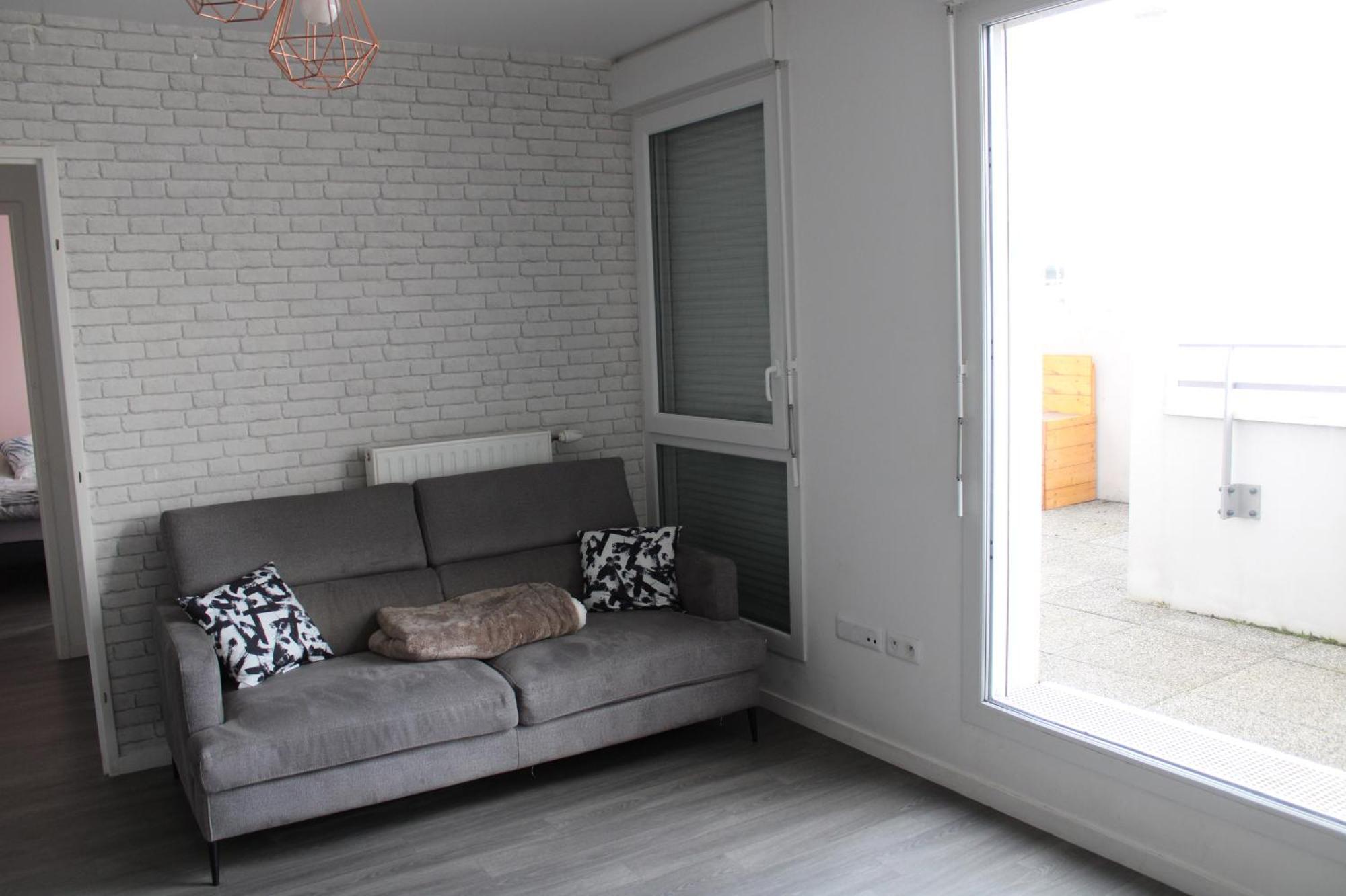 3 Pieces + Terrasse Dernier Etage Proche Centre Apartment โม ภายนอก รูปภาพ